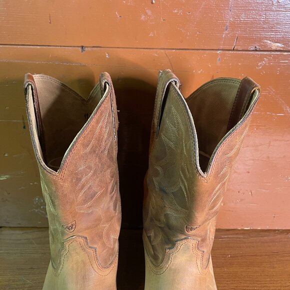 ARIAT Workhog Men's Size 11.5 D Steel Toe Pull On Western Work Boots 10007044 - Picture 9 of 10